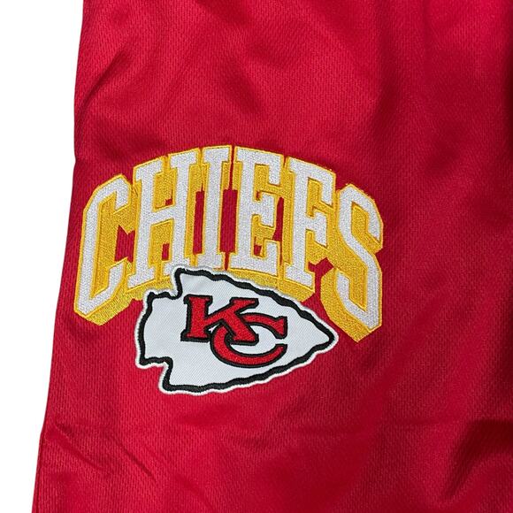 NFL Team Apparel Kansas City Chiefs Mens Size XXL Mesh Shorts Red 2XL Forever21 - Picture 6 of 14